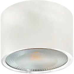 Led-Deckenleuchte , Weiß , Metall , F , 8 cm , Lampen & Leuchten, LED Beleuchtung, LED-Deckenleuchten