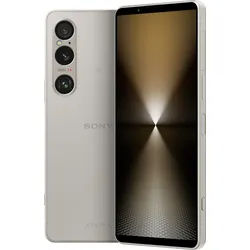 Sony Xperia 1 VI (256 GB, Platinum Silver, 6.50", Dual SIM, 52 Mpx, 5G), Smartphone, Silber