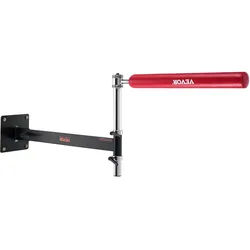 VEVOR Wandhalterung Boxen Reflexstange, Boxen Speed Trainer Boxen Spinning Bar mit Handschuhen, Wandmontage Trainingsgeräte für Boxtraining Kickboxen, MMA, Stressabbau & Fitness Schwarz & Rot
