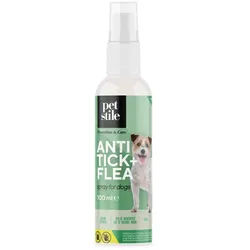 Petstile Anti Tick+Flea Spray für Hunde 100 ml