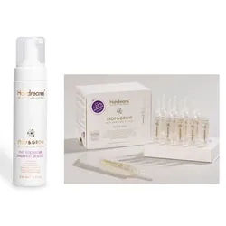 Hairdreams Haarpflege-Set Stop & Grow, Set, 2-tlg., pht Volumeup Shampoo Mousse + pht Elixir, Haarausfall, Haarwachstum
