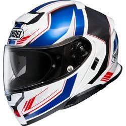 Shoei Neotec 3 Grasp Klapphelm, weiss-rot-blau, Größe L