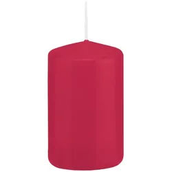 Wiedemann Kerzen Stumpenkerzen Magenta Ø 58 x 80 mm, 16 Stück