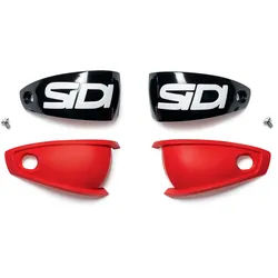 Sidi Mag-1 Asymmetric Fersenkappen, schwarz-rot für Männer