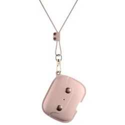 Woodcessories AirCase Pro AirPod Leather Necklace Case Old Rose