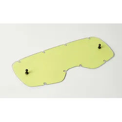 FOX Airspace/Main MX20 Lexan Jugend Ersatzscheibe, gelb
