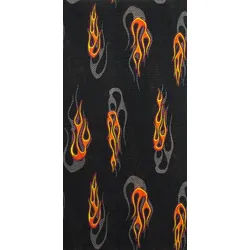 Modeka Small Flames Multifunktionstuch, schwarz-orange für Männer