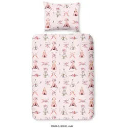 Xxxl Kinderbettwäsche , Rosa , Textil , Boho , 120x150 cm , atmungsaktiv , Heimtextilien, Bettwäsche & Leintücher, Kinderbettwäsche