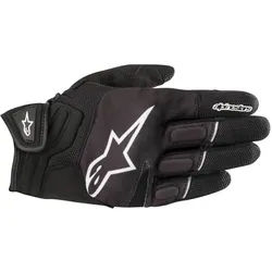 Alpinestars Atom Motorrad Handschuhe, schwarz-weiss, Größe XL für Männer