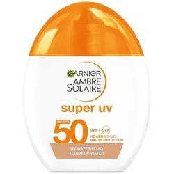 GARNIER Getönte Gesichtscreme Ambre Solaire Super UV UV-Water-Fluid LSF 50 orange