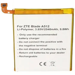 Akku passend für den ZTE BA910 Akku Blade A910, Blade A910 Dual, Blade A910 Dual SIM Akku Li3925T44P8h786035