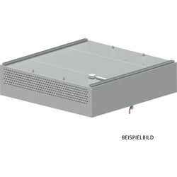 Stalgast Kompensations-Deckenhaube "Basic Line", Kastenform 5000 mm x 2400 mm mit Flammschutzfilter Typ B