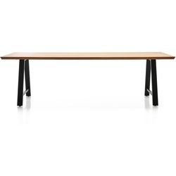 Tisch Matteo Vincent Sheppard braun, 76x215x100 cm