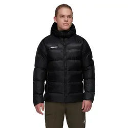 Mammut Winter-Daunenjacke Taiss Pro Insulated Hooded (strapazierfähig, wasserabweisend) schwarz Herren