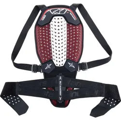 Alpinestars Nucleon Plasma Rückenprotektor, schwarz-weiss, Größe S für Männer