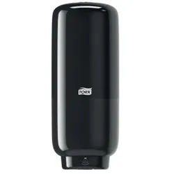 Tork Seifenspender Sensor Schaum Elevation, S4 kompatibel, Easy-to-use Flüssigseifenspender in funktionalem Design für jeden Waschraum, Kunststoff, schwarz, Maße (B x H x T): 11,2 x 27,8 x 12,8 cm