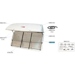 Fiamma Ersatzboden und Rahmen passend für Ultra Box 360 - Fiamma Ersatzteilnummer 98654-052