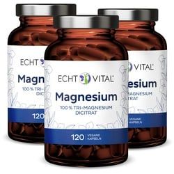 Echt Vital Magnesium Kapseln 3x120 St