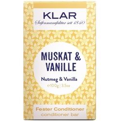 Klar-Seifen - Klar's fester Conditioner Muskat/Vanille (für normales Haar) 100 g