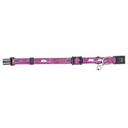 Kitten collar with motif assorted colours