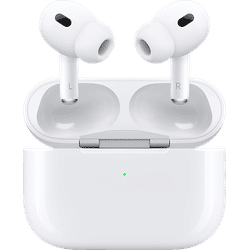 APPLE AirPods Pro (2. Generation) mit MagSafe Case (USB‐C), In-ear Kopfhörer Bluetooth White