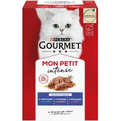 GOURMET mon Petit Katzenfutter - MIX Fish 6x50g