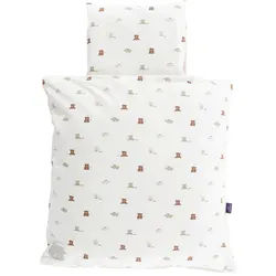 Träumeland Kinderbettwäsche , Multicolor , Textil , Bär , 80x80 cm , pflegeleicht, atmungsaktiv, hautfreundlich, bügelleicht, samtiger Griff, weiche und anschmiegsame Oberfläche , Heimtextilien, Bettwäsche & Leintücher, Kinderbettwäsche