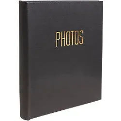 Exacompta Office By Me Fotoalbum Hardcover 29 x 32 cm Schwarz 60 Seiten