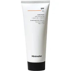Minimalist, SPF 50 Sunscreen Sonnenschutzcreme g Unisex