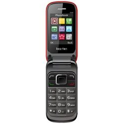 Bea-fon Classic Line C245 - Feature Phone - Dual-SIM - microSD slot - LCD-Anzeige - 240 x 320 Pixel - rear camera 0,3 MP - Rot - Neu