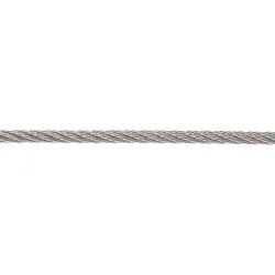 Stahldrahtseil 8 mm mit Textilfaserseele - 250