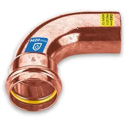 Kupfer Press Kombifitting Winkel 90°, i x a, DVGW, Kontur V, verschiedene Varianten (Ausführung: 54 mm)