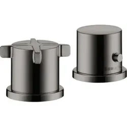 hansgrohe Fertigset Axor Citterio E 2-L-BW-Rand-Arm., m Thermostat, pol. bla vc
