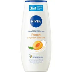 NIVEA Koerperpflege DuschpflegeShower Peach & Apricot Seed Oil Pflegedusche 250 ml