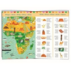 Geschichtenpuzzle Around The World Mit Broschüre 200-Teilig
