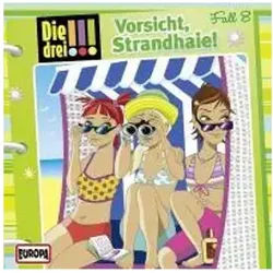 United Soft Media Hörspiel Die drei !!! 08. Vorsicht, Strandhaie (drei Ausrufezeichen)