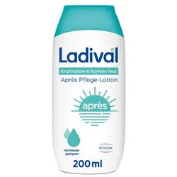 Ladival After Sun-Lotion Empfindliche & Normale Haut Après Pflege-Lotion, beruhigt & regeneriert sonnenbedingte Irritationen weiß
