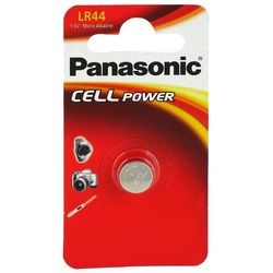 Panasonic LR44 Alkaline Knopfzelle (1er Blister)