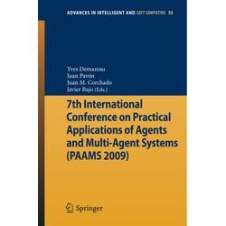 7Th International Conference On Practical Applications Of Agents And Multi-Agent Systems (Paams'09), Kartoniert (TB)