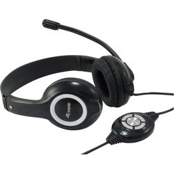 Equip Life - Headset - ohrumschließend - kabelgebunden - USB