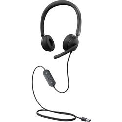 Microsoft Modern USB Headset - Headset - On-Ear - kabelgebunden - USB - Schwarz