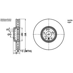 ATE Bremsensatz, Bremsbeläge Vorne (IJF1418T36) für BMW X6 X5 | Bremsen-Kit