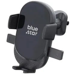 BlueStar Handy-Halterung Handyhalterung für das Auto geeignet für den Lüftungsauslas schwarz