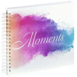 Hama Watercolor Moments 28x24 50 weiße Seiten Spiral-Alb. 2651