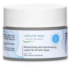 Feuchtigkeitsspendende und verjüngende Gesichtscreme - Natural Way 50 ml