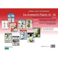 Die Grammatik-Plakate / Die Grammatik-Plakate A1-B1 M. 1 Beilage M. 1 Buch - Renate Luscher Gebunden