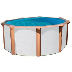 Schwimmbecken Steely de Luxe Ø ca. 550cm