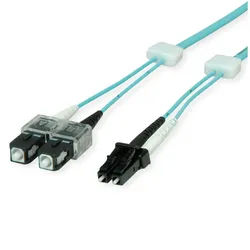 Easylan LWL-LED-Patchkabel duplex 50/125μm OM3, LC/SC Glasfaserkabel, (200.0 cm), LSD32100020 blau 1.0 cm x 1.0 cm x 200.0 cm