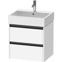 Duravit Ketho.2 Waschtischunterbau wandhängend Weiß Matt 584x460x549 mm - K25275018180000 K25275018180000