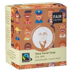 Fair Squared Shea Facial Soap Dry Skin Seife 2x80 g